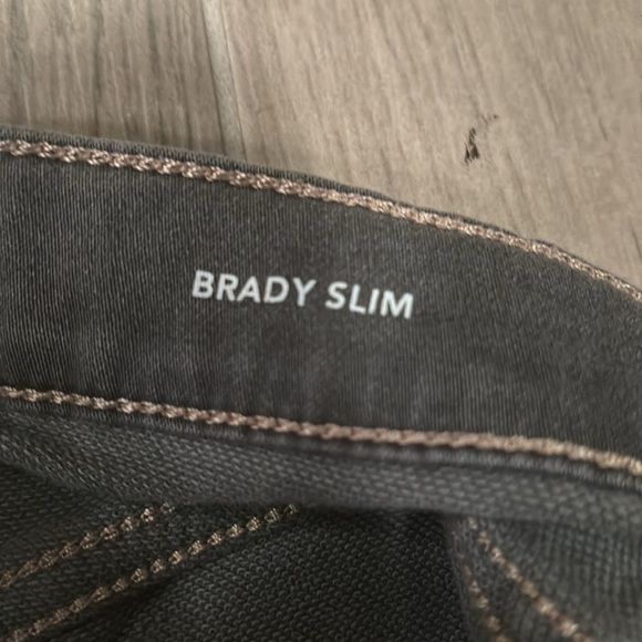 DL 1961 Women’s Grey Brady Slim Jeans Size 12 - Picture 8 of 8